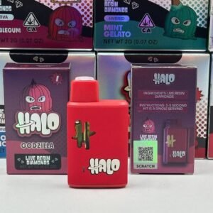 halo live resin disposable